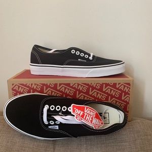 Vans Core Classics Black/White (W 9.5M) (M 8.0M)